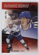 2023 Upper Deck SP Game Used Authentic Rookies Red 221/223 Cole McWard #210 1q0w