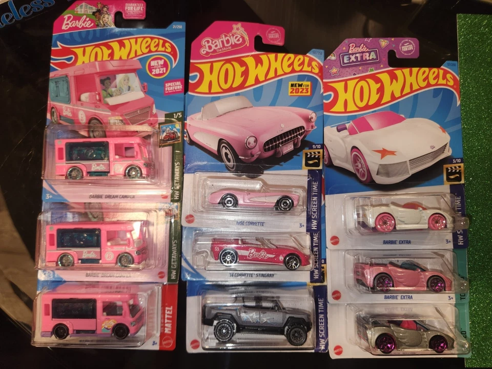 Colección Extreme Barbie Hot Wheels. Feliz Navidad a alguien. 16 piezas. Foto 2 de 4