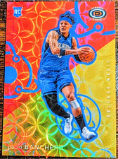 2022-23 Panini Chronicles Paolo Banchero Dynagon Red And Gold Rookie 3/3