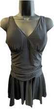 Shekini Black Swimming Costume Size M Dress Like Type Padded Bra
