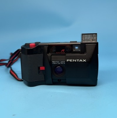 Pentax PC35AF-M analoge Kompaktkamera 35 mm Point & Shoot, schwarz - getestet