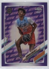 2021 Chrome OTE Overtime Elite Purple & Pink Refractor /299 Dominick Barlow 0nr3