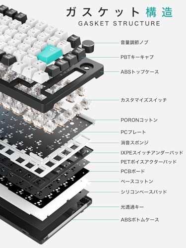 Mechanical keyboard KB820 [Industry original development in 2025, integrated Jap - 第 8/8 張圖片