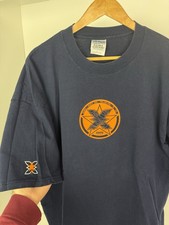 Vintage EXPN X Games Sports Shirt XXL Navy Skate BMX Ski Snowboard Lasek Hawk