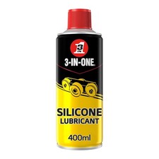 3-IN-ONE Silicone Lubricant 400ml - Multipurpose x 1 can 31.45 per litre