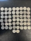 Lot of 50 Silver Mercury Dimes-90% Silver Coins Mixed Dates