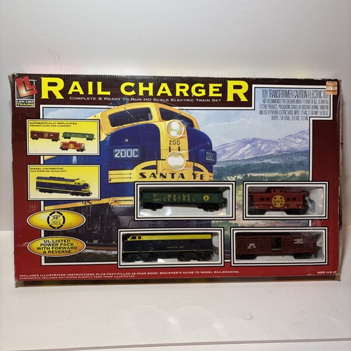 LifeLike de Walthers CARGADOR DE RIEL Santa Fe Juego de Tren Eléctrico 433-8886 | Zustand: Used