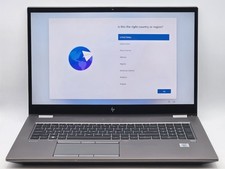 HP ZBook Fury G7 17" UHD 4K Touch I7-10850H 512GB 16GB W11P Backlit FP Reader