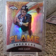 John Elway Panini Phoenix 2020 Flame Throwers Insert  #14 Denver Broncos NFL