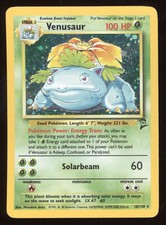2000 Pokemon Base Set 2 Venusaur Holo Rare #18/130 on eBay