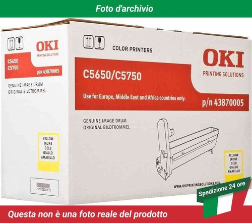 43870005 Oki C-5650n Tamburo di stampa Giallo