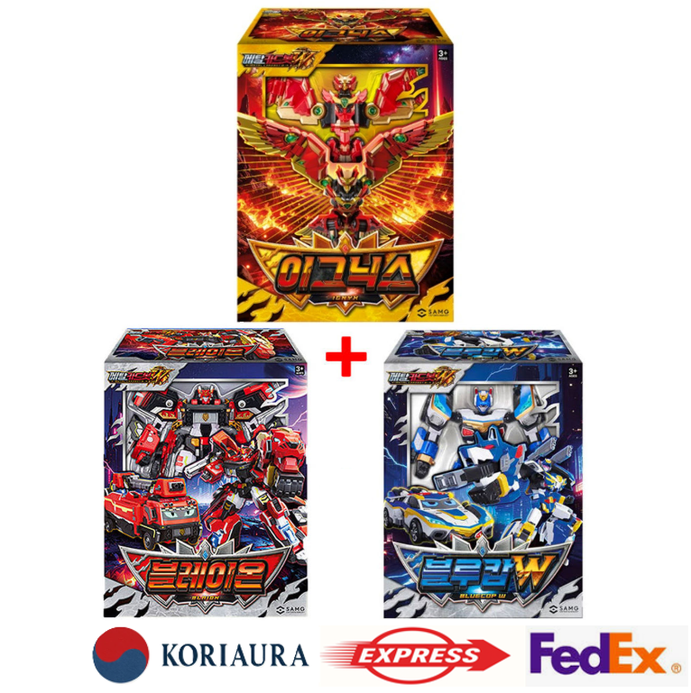 Metal Cardbot W IGNYX BLAION BLUE COP W Ultimate Set Adult