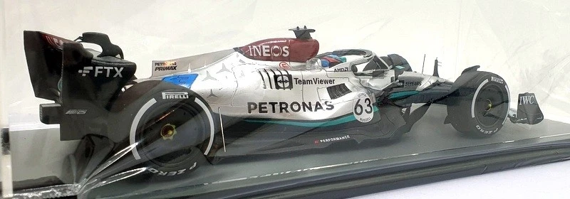Spark 1/18 Scale Resin 18S771 Mercedes-AMG W13 E Performance 4th Belgium GP 2022 - Image 2 of 4