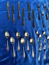 G.S.L. Besteck 6 Personen Silberbesteck 90er Auflage Versilbert