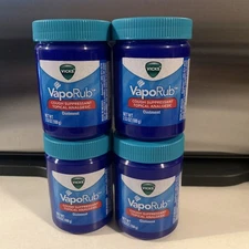 Vicks VapoRub Topical Analgesic Ointment - 3.53 oz. - 4 pk BB 7/26