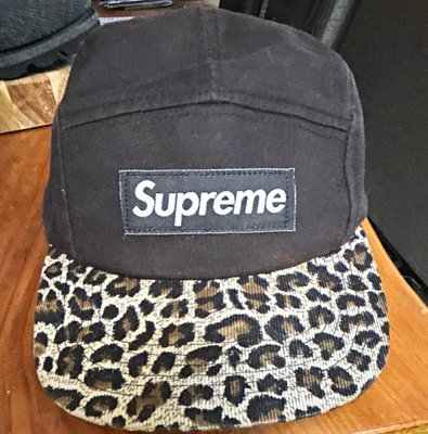 帽子 supreme classic logo crusher leopard M/L Classic Logo Crusher