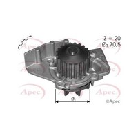 Fiat Ducato 244 2001 Wasserpumpe Mit Wasserpumpenrad Apec AWP1135