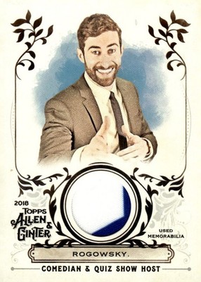 2018 Topps Allen & Ginter #FSRA-SR Scott Rogowsky Full-Size Relics