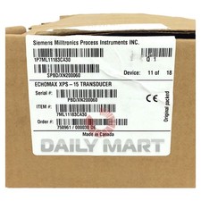 New In Box SIEMENS 7ML1118-0BA30 Echomax XPS-15 Transducer