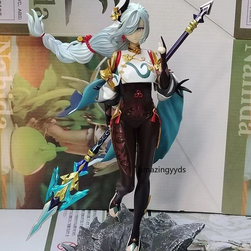Genshin Impact shenhe Figure Toy PVC Collection Cosplay Model Anime 30cm