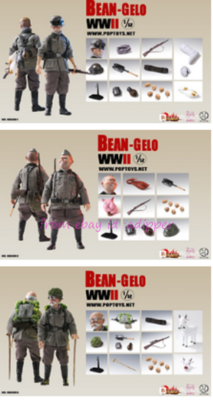 Perfect Poptoys BGS001-003 1/12 Bean-Gelo 1 Franz & George & Weber