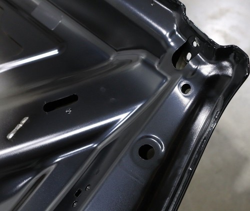 2018-2024 Jeep Wrangler Hood JL Stock Sahara Sport Gladiator BLACK OEM - Picture 8 of 22