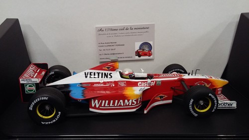 F1 WILLIAMS PROMOTIONAL SHOWCAR formule 1 ZANARDI 1999 1/18 MINICHAMPS 180990095 - Picture 2 of 5