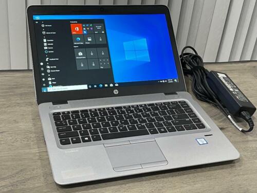 HP EliteBook 840 G3 Intel Core i5-6300U 2.40GHz 8GB RAM 256GB SSD Win 10 Pro - Afbeelding 1 van 10