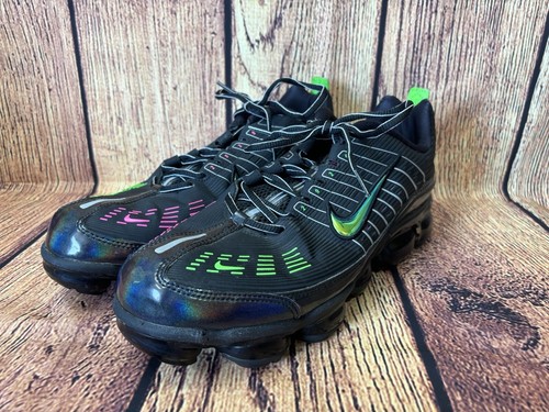 Nike Air VaporMax 360 Active Gym Run Sneakers Men’s Black Green Pink Sz 13 - Picture 2 of 16