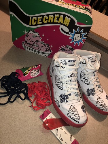 Size 11 Reebok BB4600 x BBC Ice Cream 