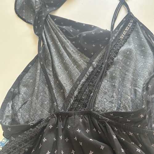 Intimately Free People One Piece Romper Black Combo OB608067 NEW Size XS - Picture 11 of 11