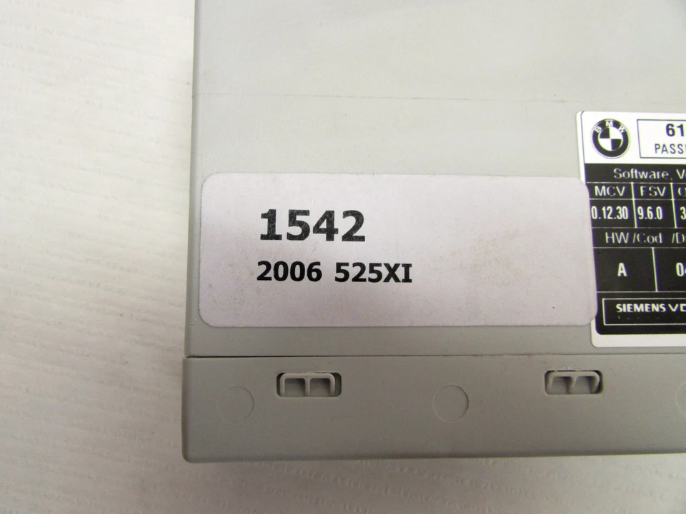 06 BMW 525XI MÓDULO DE CONTROL PASIVO GO 61.35-6957094 OEM 05 06 07 08 09 10 Foto 3 de 4