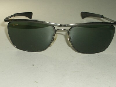 VINTAGE B&L RAY BAN W1308 XPAR BLACK SHINYCHROME G15 OLYMPIAN II