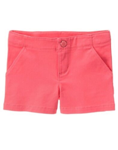 Pantalon large 5 poches coton rouge fille | La Halle