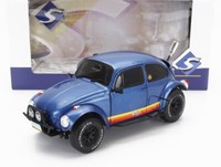 Solid 1/18 Volkswagen Beetle KÄFer Alta 1975 Blau Statisches Modell Diecast
