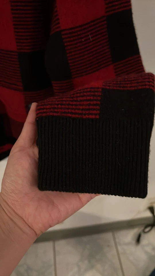 Lana a cuadros Ralph Lauren RRL Buffalo. Med. País. Western Double R L Foto 3 de 4