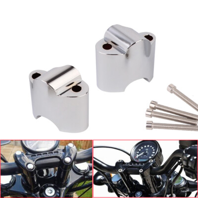 2'' Riser 1'' Handlebar Riser Extension for Harley Forty Eight XL1200X ...