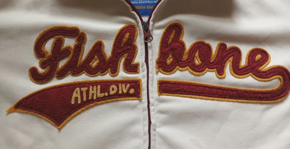 Fishbone varsity jacket SWEATSHIRT VINTAGE FELPA - Imagen 2 de 3