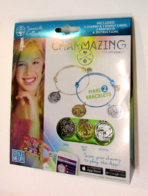 Girls Jewelry Charmazing Seaside Collection Make 2 Bracelets Wooky Entertainment