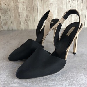 calvin klein glorianne leather slingback pumps