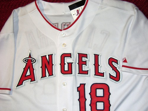 ORLANDO CABRERA Autographed Angels Jersey Sz 56 - Picture 4 of 5