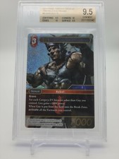 FFTCG Final Fantasy TCG Guy 6-003H Prerelease Promo BGS 9.5