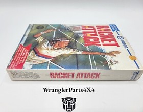Vintage NES Racket Attack 1988 Jaleco - Brand New Factory Sealed H-Seam Hang Tab