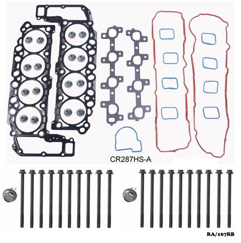 Jeu de Joints Culasse pour Dodge Dakota Durango RAM 4.7L SOHC 2000-03 Ra / 167RB - Photo 1/5