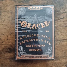  Oracle Mystifying Unbranded Playing Cards New Rare LTD Dead on Paper USPCC Deck