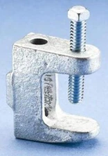 Caddy, BC260025EG, Reversible Beam Clamp, 1/4 In, 250 lb Max