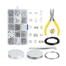 KUUQA Jewelry Making Starter Kit Findings Beading Making and Repair Tool Useful