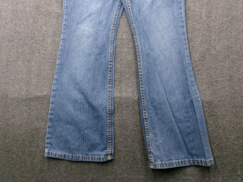 Jordache Jeans Youth 14 Blue Denim Flare Leg Causal Y2K Faded Causal Everyday - Picture 3 of 14