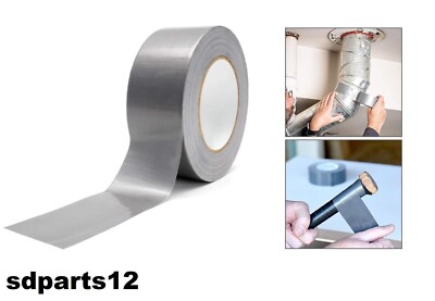 Wasserfester Reparatur Gewebeband 20 Meter 50 mm Grau