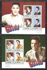 SAINT VINCENT - 878-881 S/S - MNH - 1985 - ELVIS PRESLEY